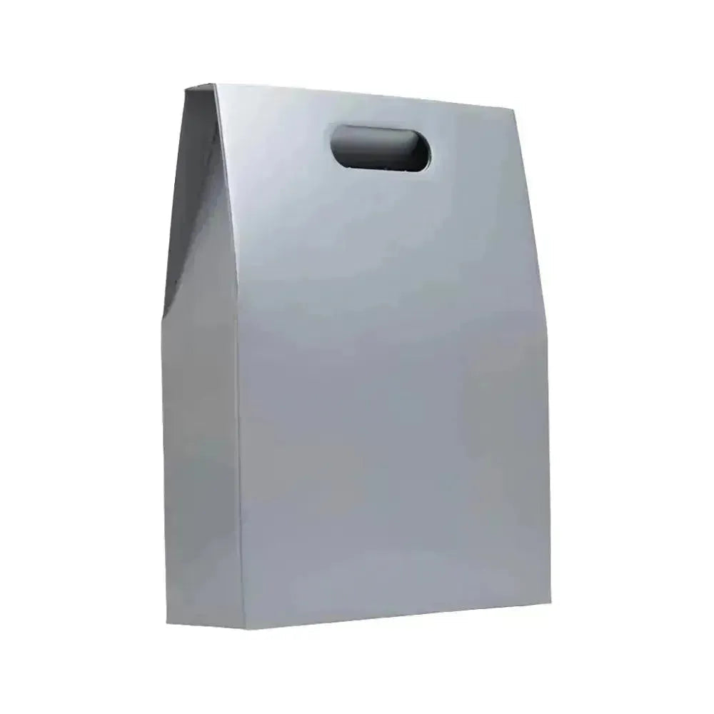 3 Bottle Wine Gift Box – Metallic Silver