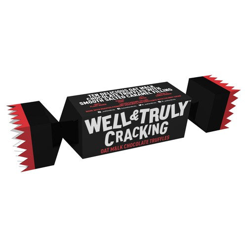 Well & Truly Oat M&lk Chocolate Truffles in a Cracker