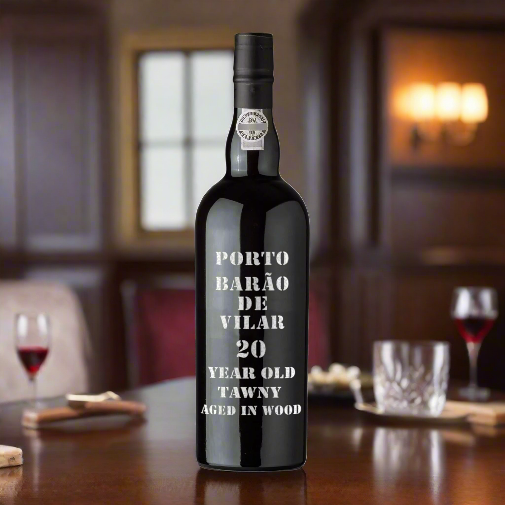 Barao de Vilar, 20yo Tawny Port, Hand Painted Wine