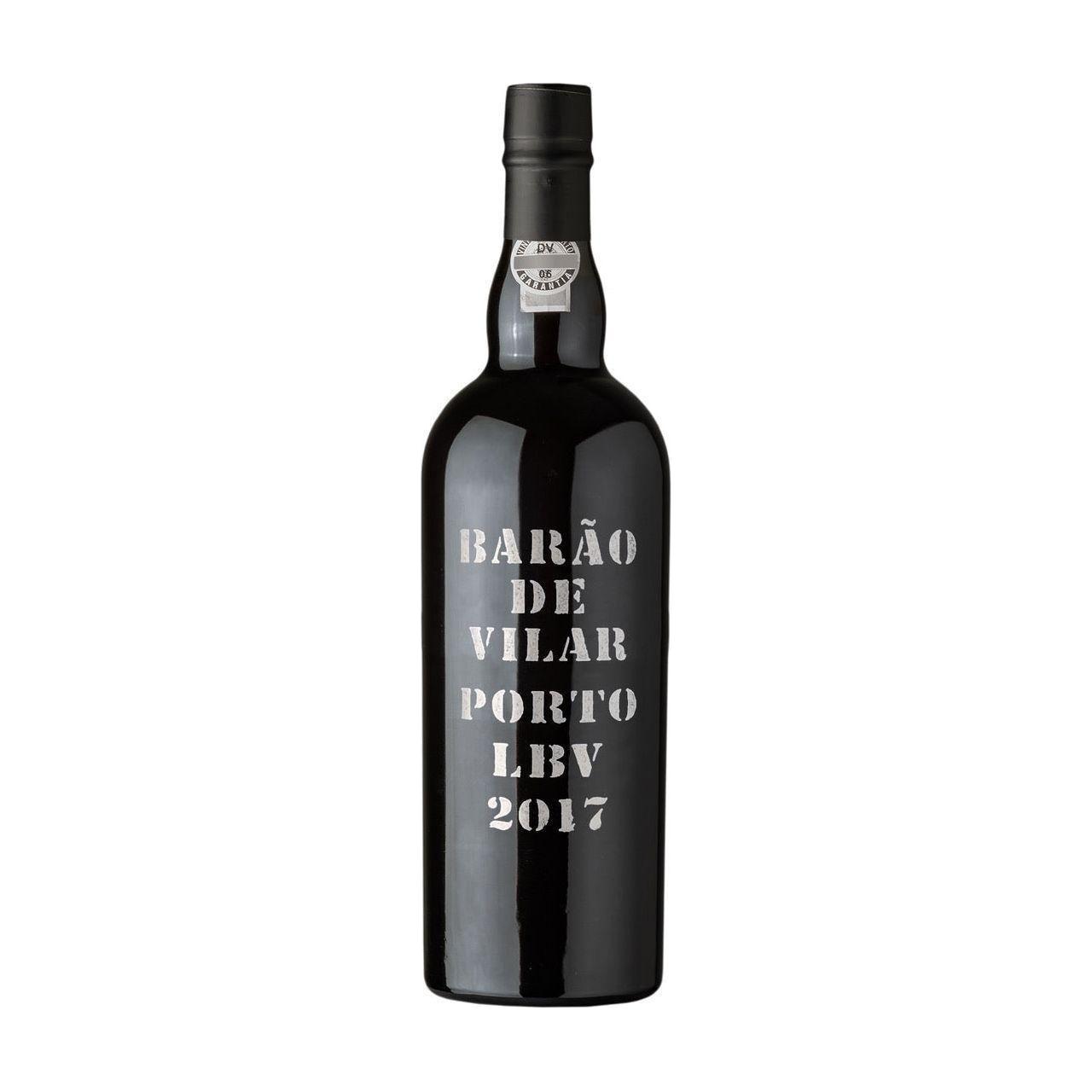 Barao de Vilar, LBV Late Bottle Vintage 2017 Port, Hand Painted Wine