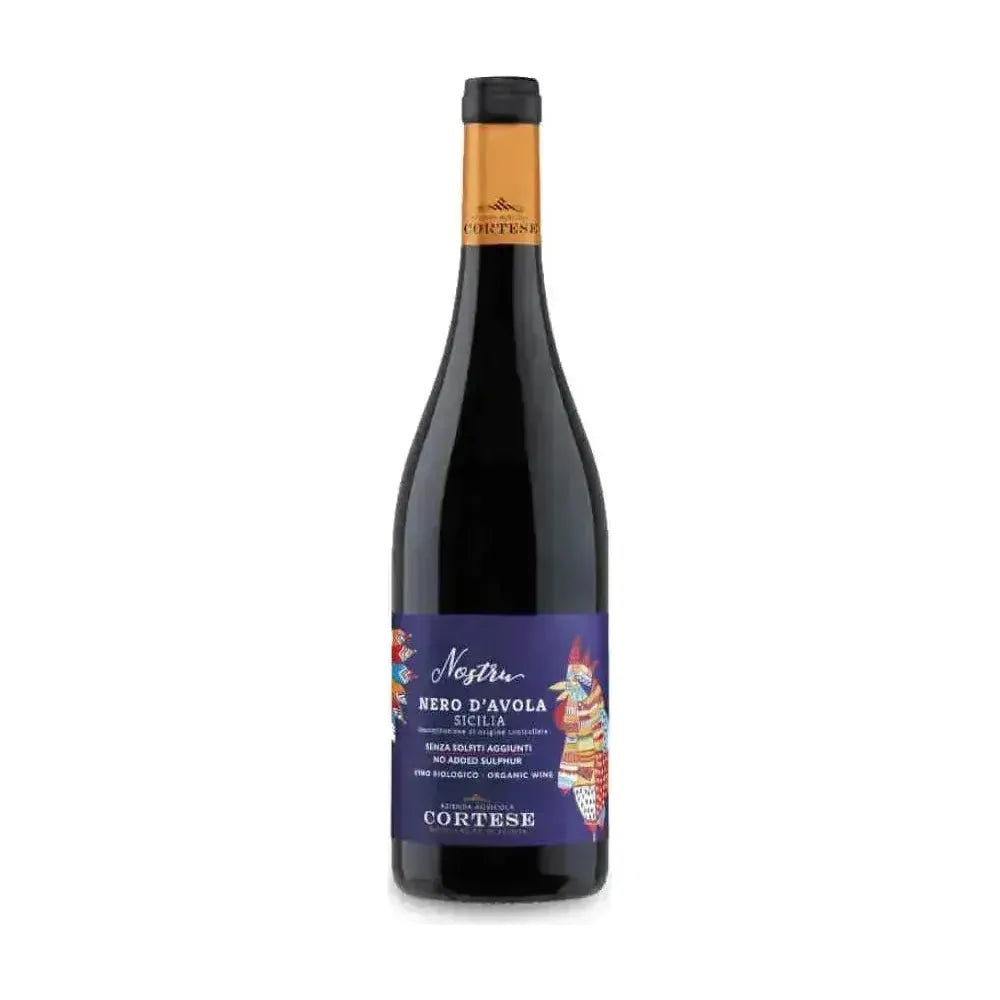 Cortese Nero d'Avola No Added Sulphur Wine
