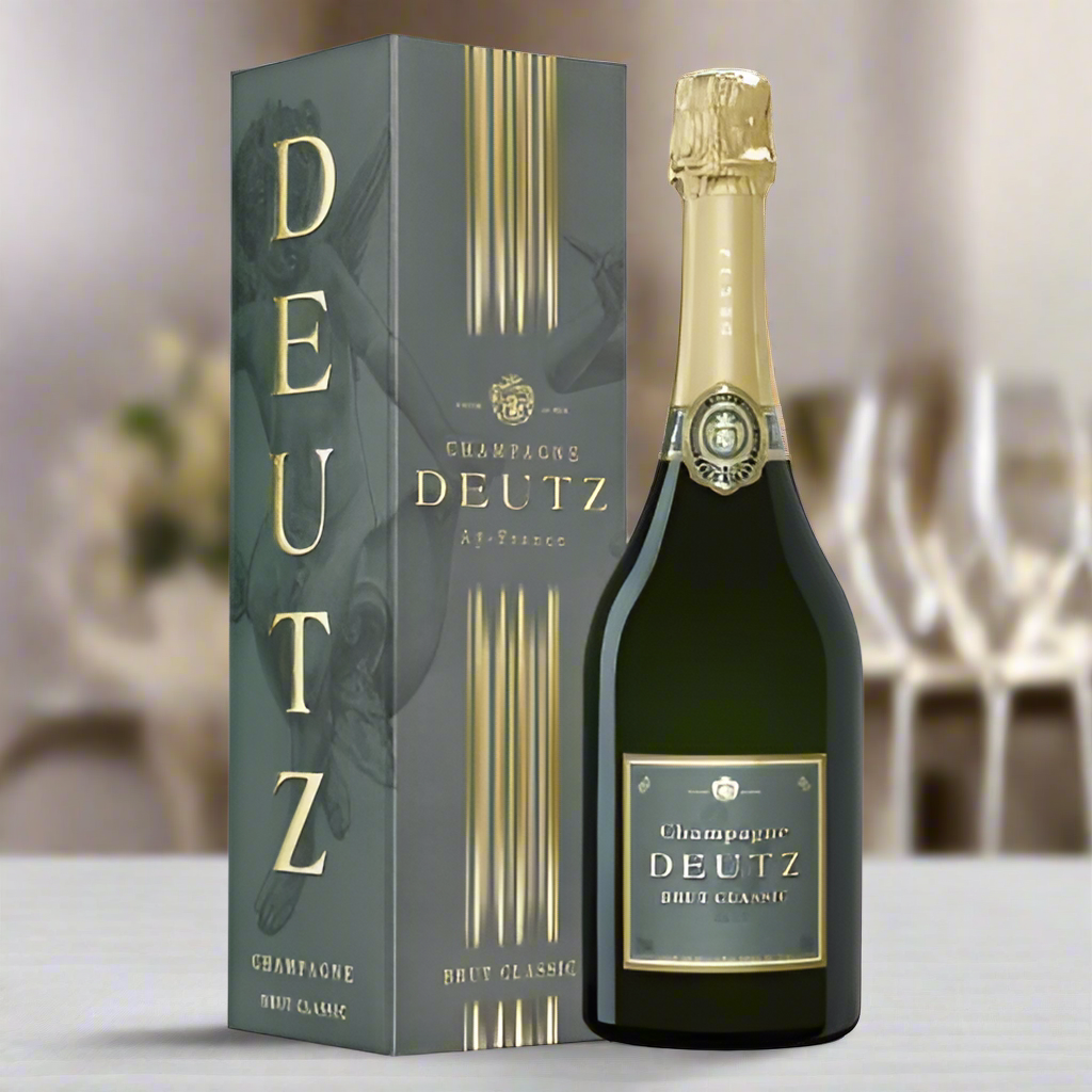 Deutz Brut Champagne with Gift Box Wine