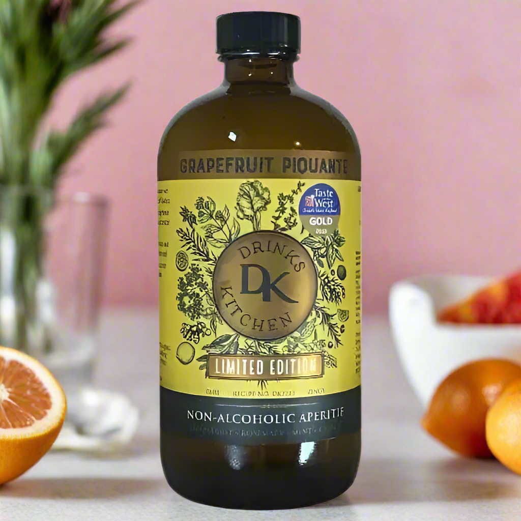 Drinks Kitchen Grapefruit Piquante Non-Alcoholic Aperitif Non-alcoholic