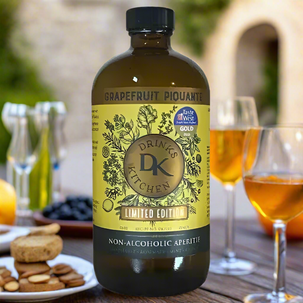 Drinks Kitchen Grapefruit Piquante Non-Alcoholic Aperitif Non-alcoholic