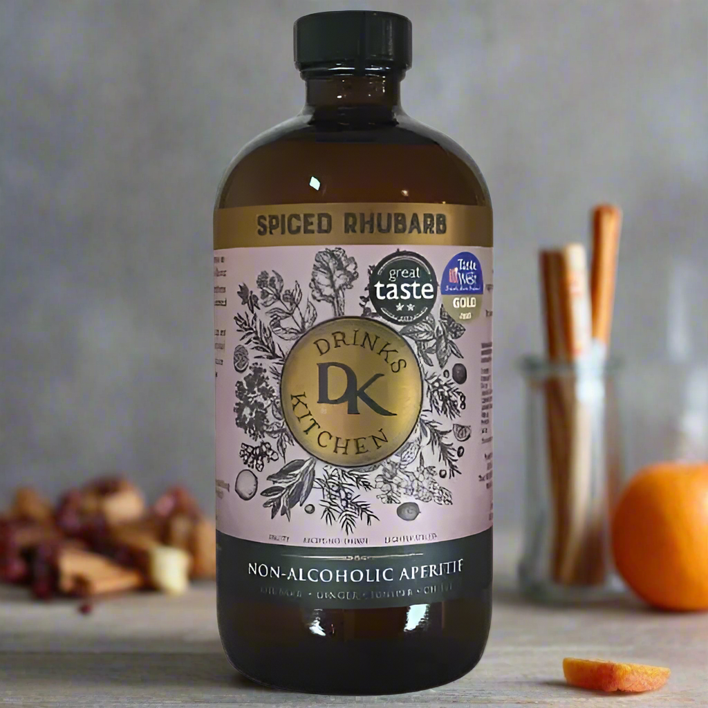 Drinks Kitchen Spiced Rhubarb Non-Alcoholic Aperitif Non-alcoholic