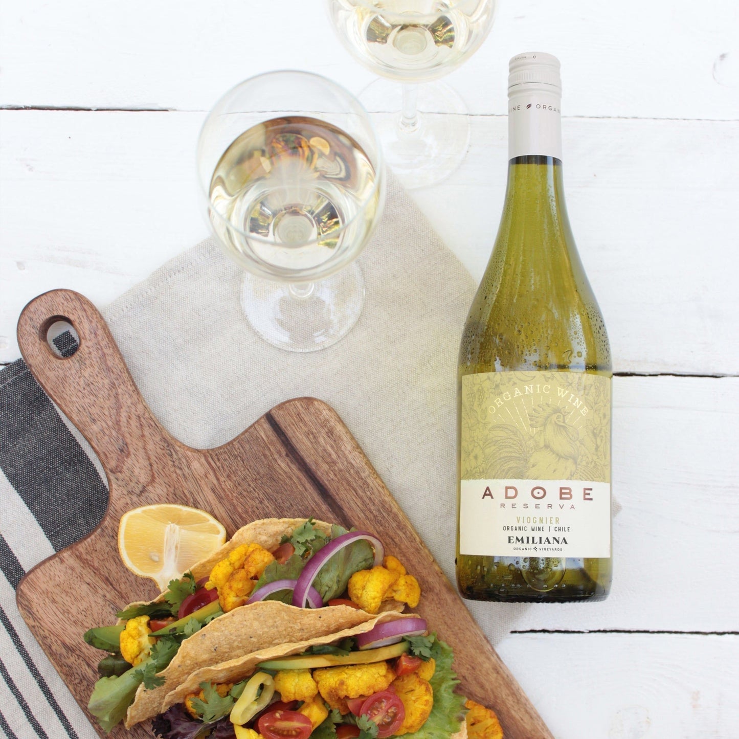 Emiliana Adobe Viognier Reserva Organic Wine