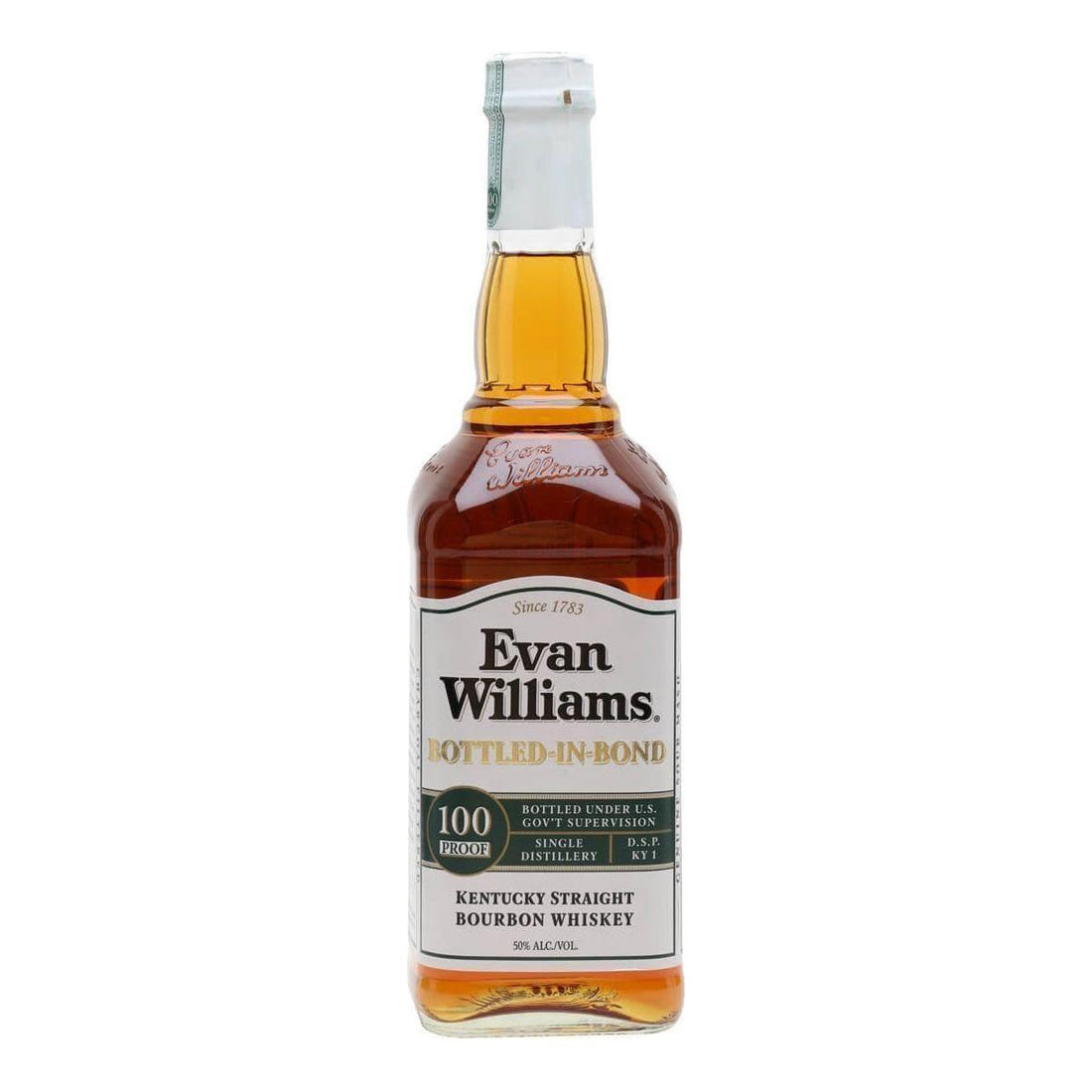 Evan Williams Bottled in Bond White Label – Kentucky, United States