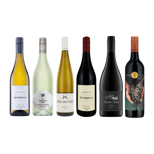 Explore Australia  & New Zealand Wine Case Wine Case 6 x 75cl