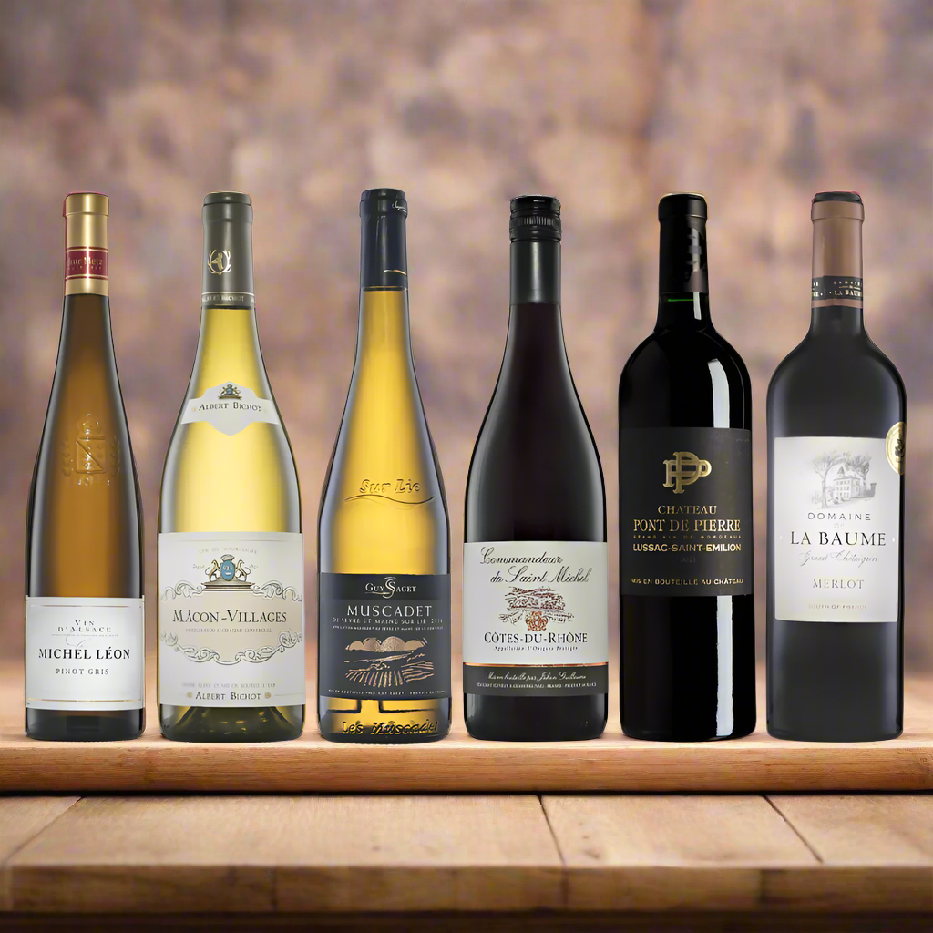 Explore France Wine Case Wine Case 6 x 75cl,12 x 75cl