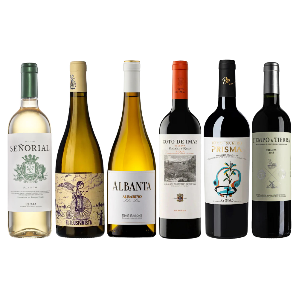 Explore Spain Wine Case – Mixed 6 Bottle Case