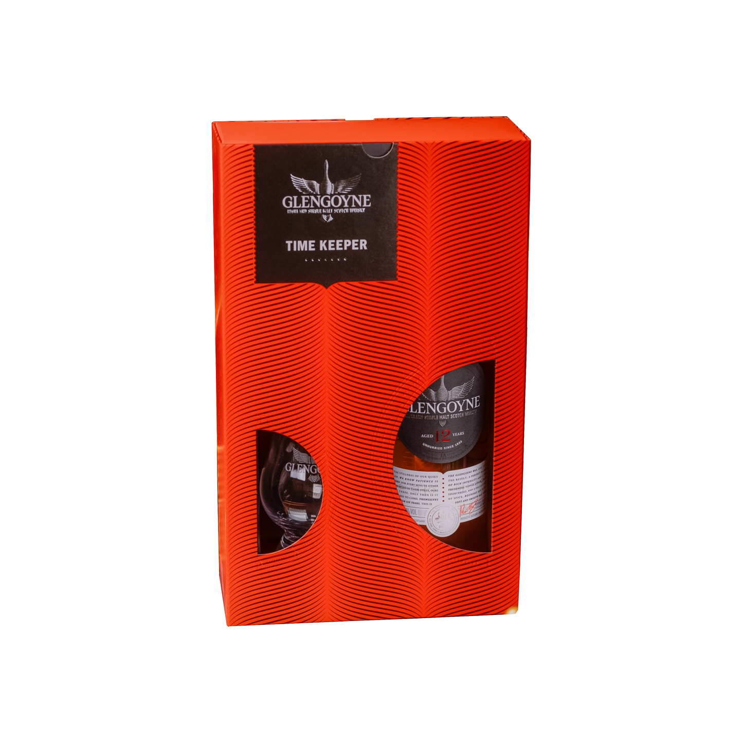 Glengoyne 12-Year-Old Whisky Time Keeper Gift Pack Whisky