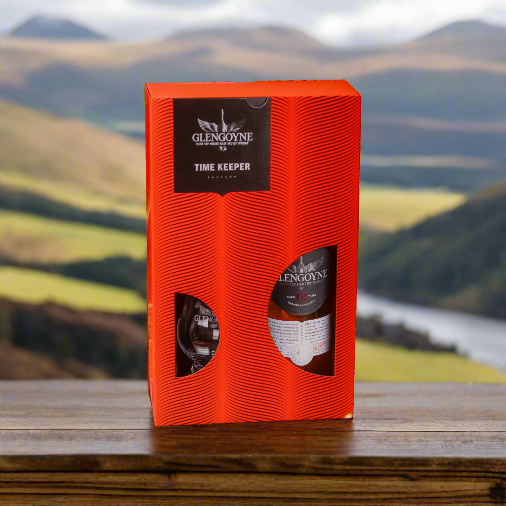 Glengoyne 12-Year-Old Whisky Time Keeper Gift Pack Whisky