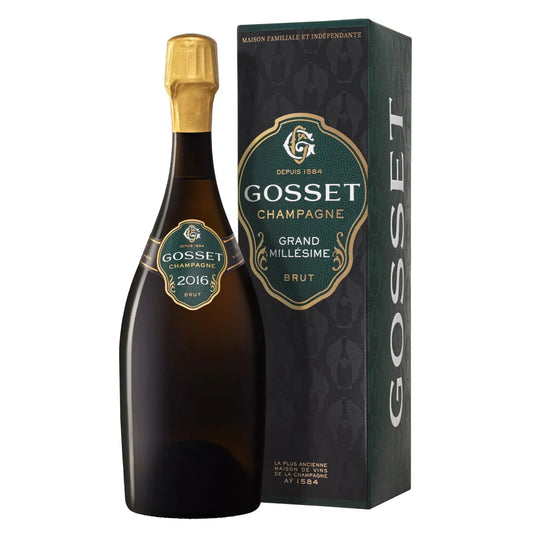 Gosset Grand Millesime Brut 2016 Champagne with Gift Box