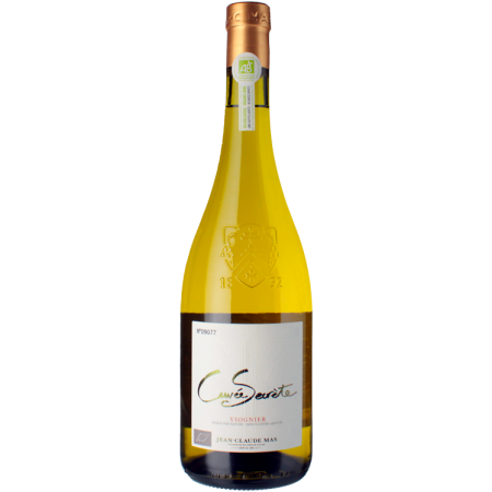 Jean Claude De Mas Cuvée Secrète Viognier Organic No Added Sulphur Wine