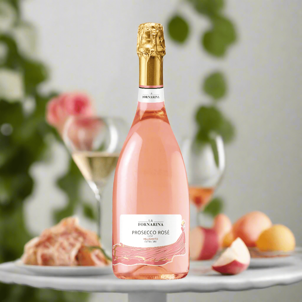 La Fornarina Prosecco Rose DOC Wine
