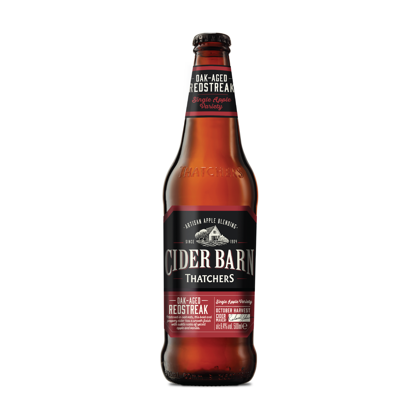 Thatchers Cider Barn Oak-Aged Redstreak