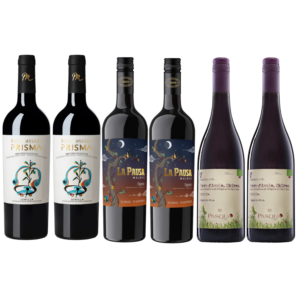 Organic Red Wine Case Wine Case 6 x 75cl