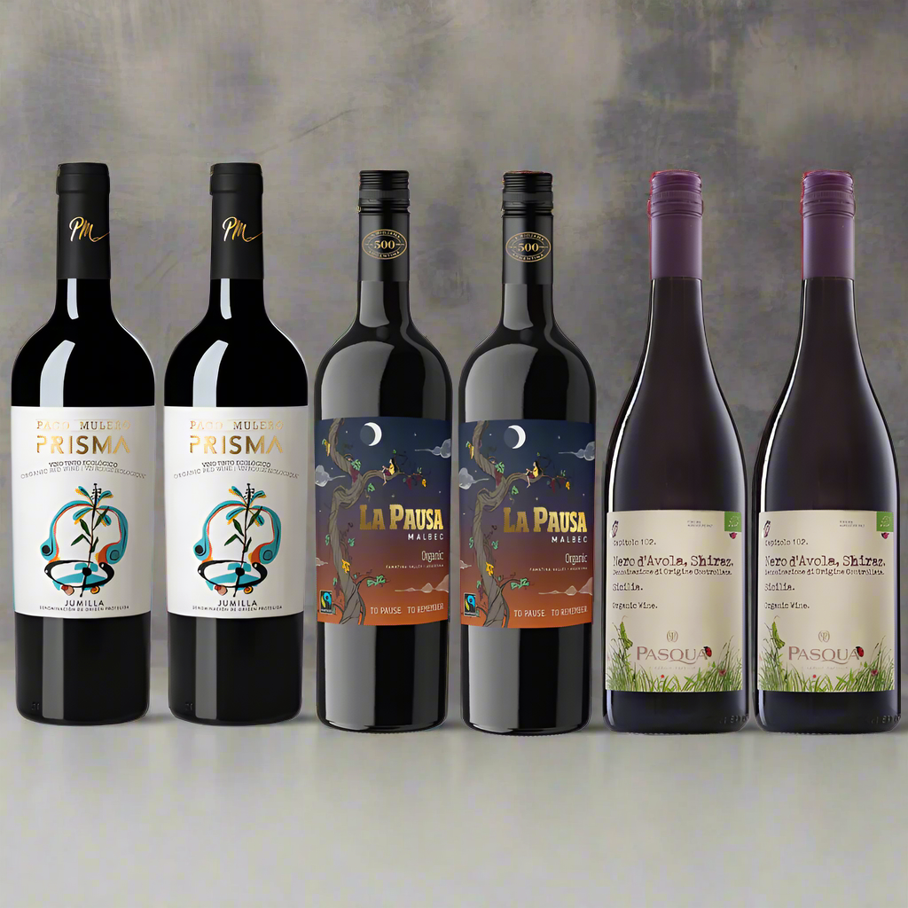 Organic Red Wine Case Wine Case 6 x 75cl,12 x 75cl
