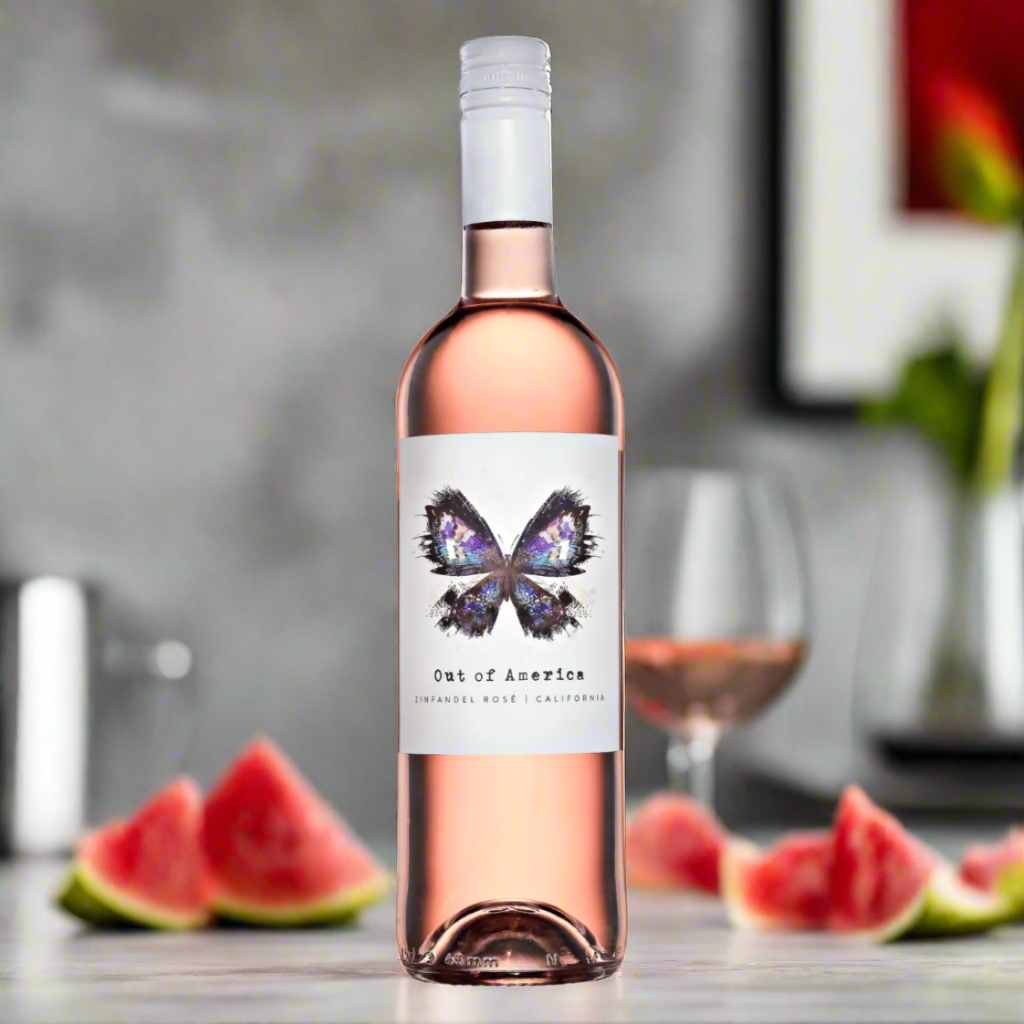 Out of America Zinfandel Rose Wine