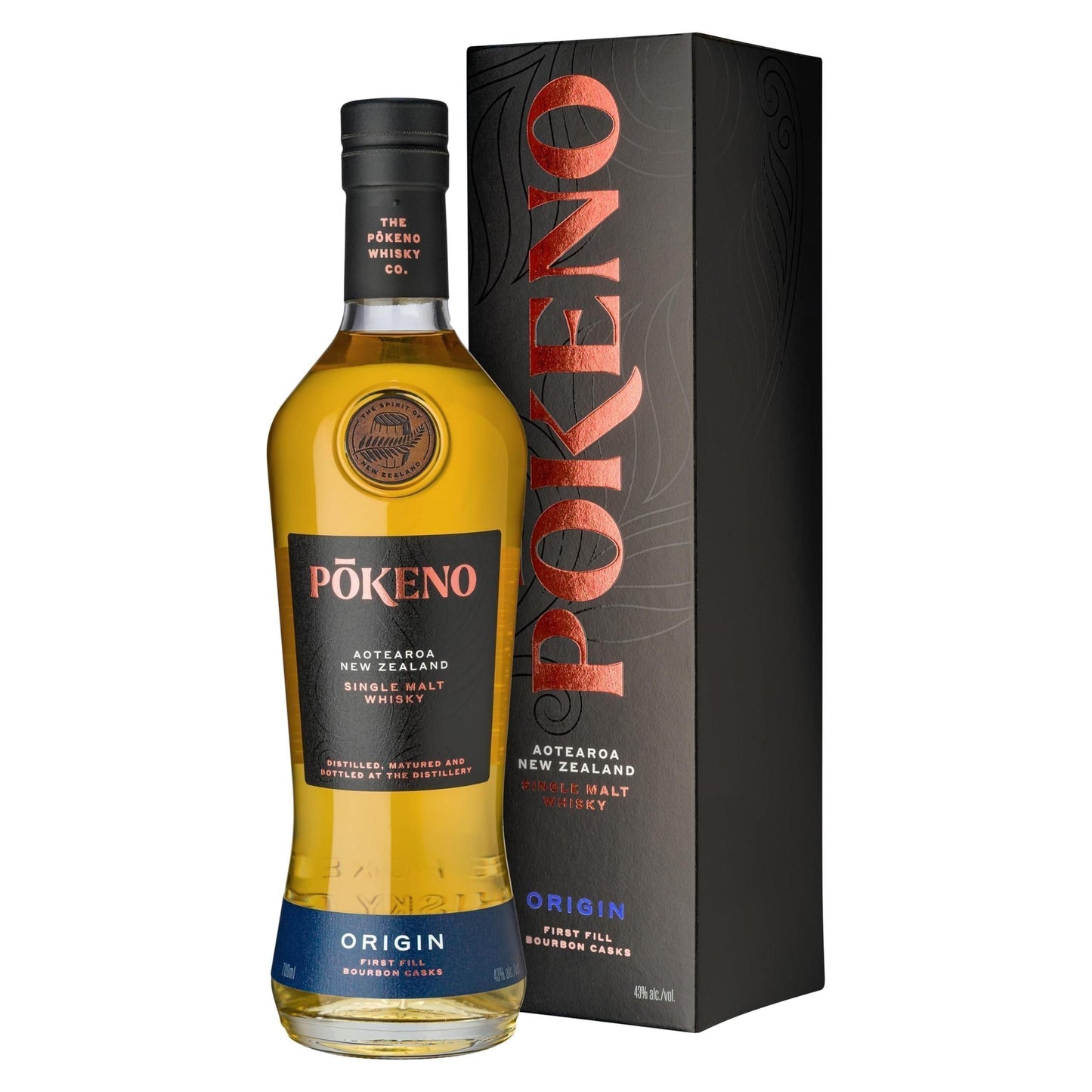 Pokeno New Zealand Single Malt Whisky Whiskey