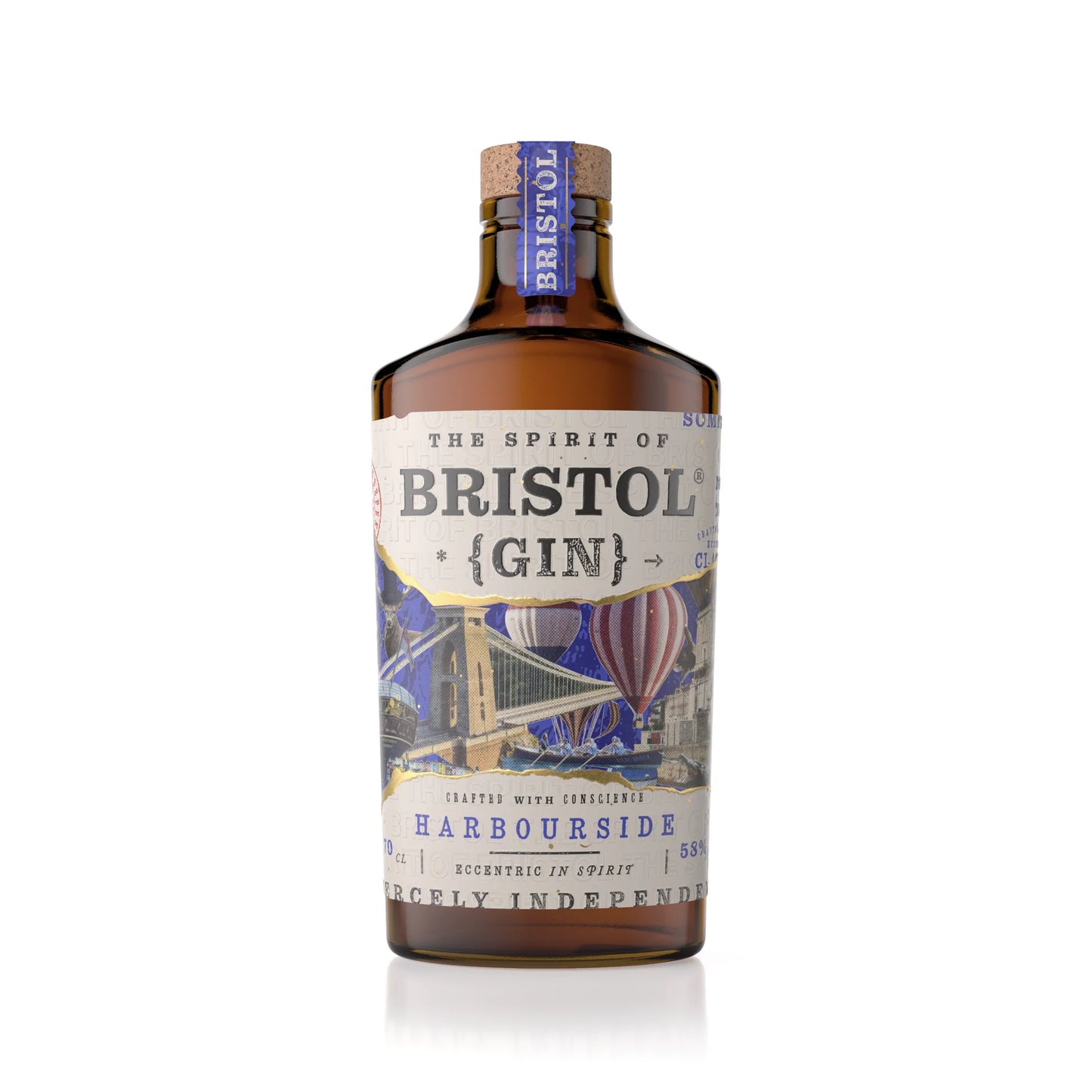 The Spirit of Bristol Harbourside Gin 58%abv