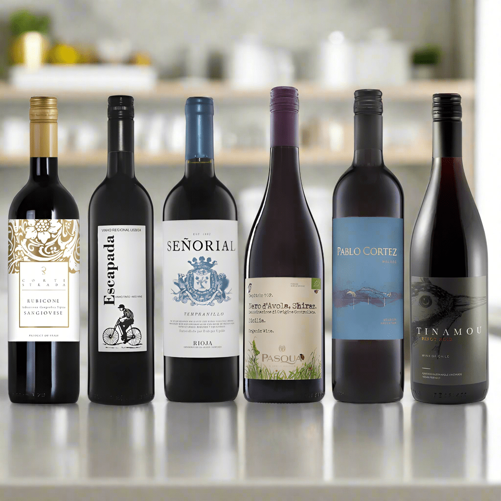 Vegan Red Wine Case Wine Case 6 x 75cl,12 x 75cl