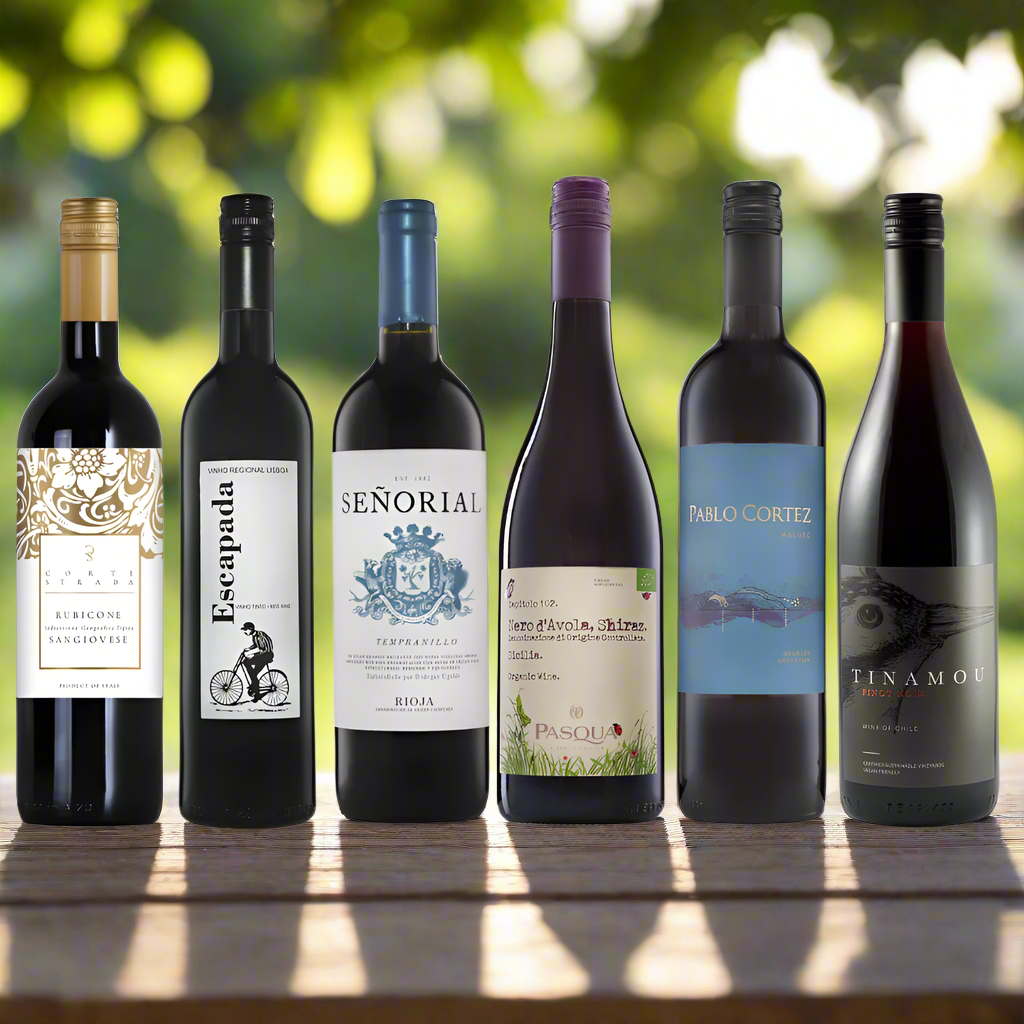 Vegan Red Wine Case Wine Case 6 x 75cl,12 x 75cl