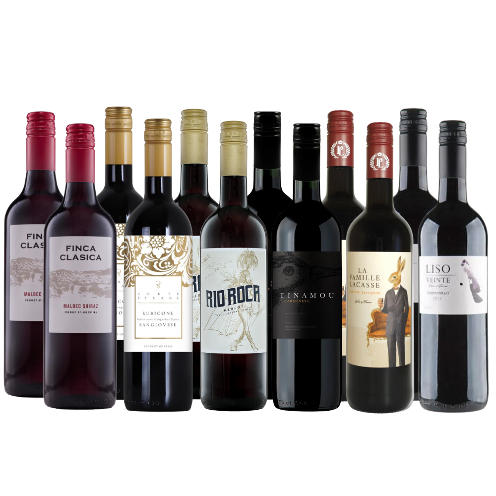 Wine Rack Filler Red Case