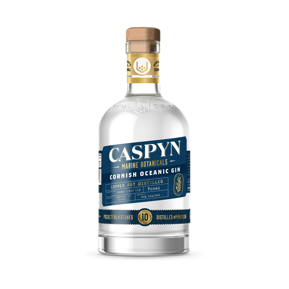 Pocketful of Stones Caspyn Oceanic Gin 70cl bottle