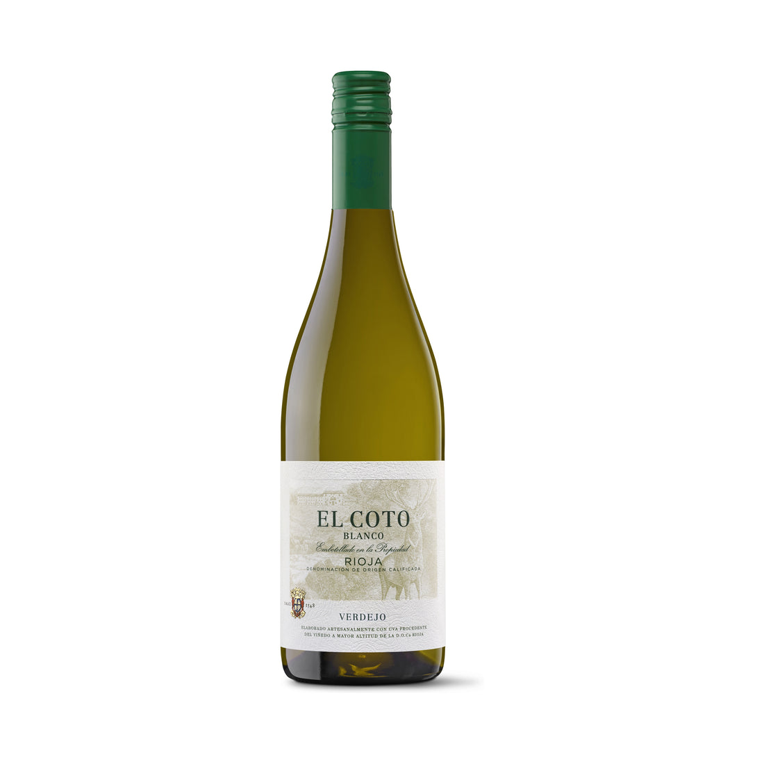 El Coto Verdejo Blanco 75cl bottle