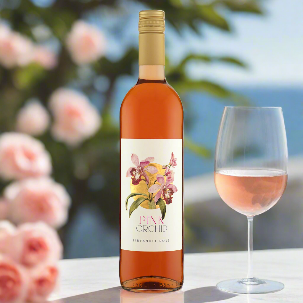 Pink Orchid Zinfandel Rose Wine