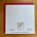 A Ray of Sunshine Cards Wine Christmas Card reverse