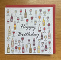 A Ray of Sunshine Cards Wine Happy Birthday Card front