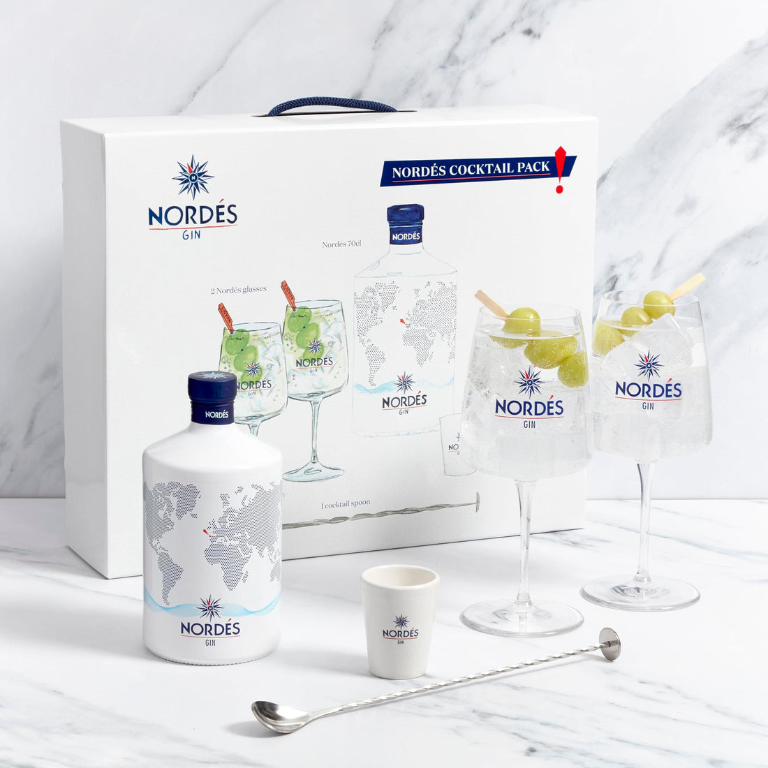Nordés Gin Nordesino Cocktail Gift Set – Galician Gin Gift