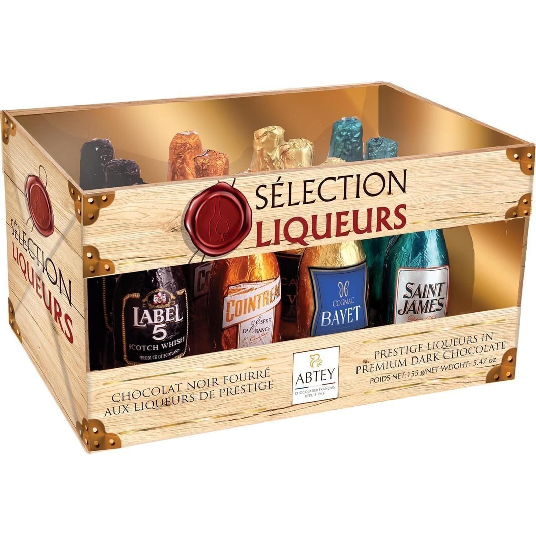 Abtey Liqueurs Selection – Assorted Dark Chocolate Liqueurs