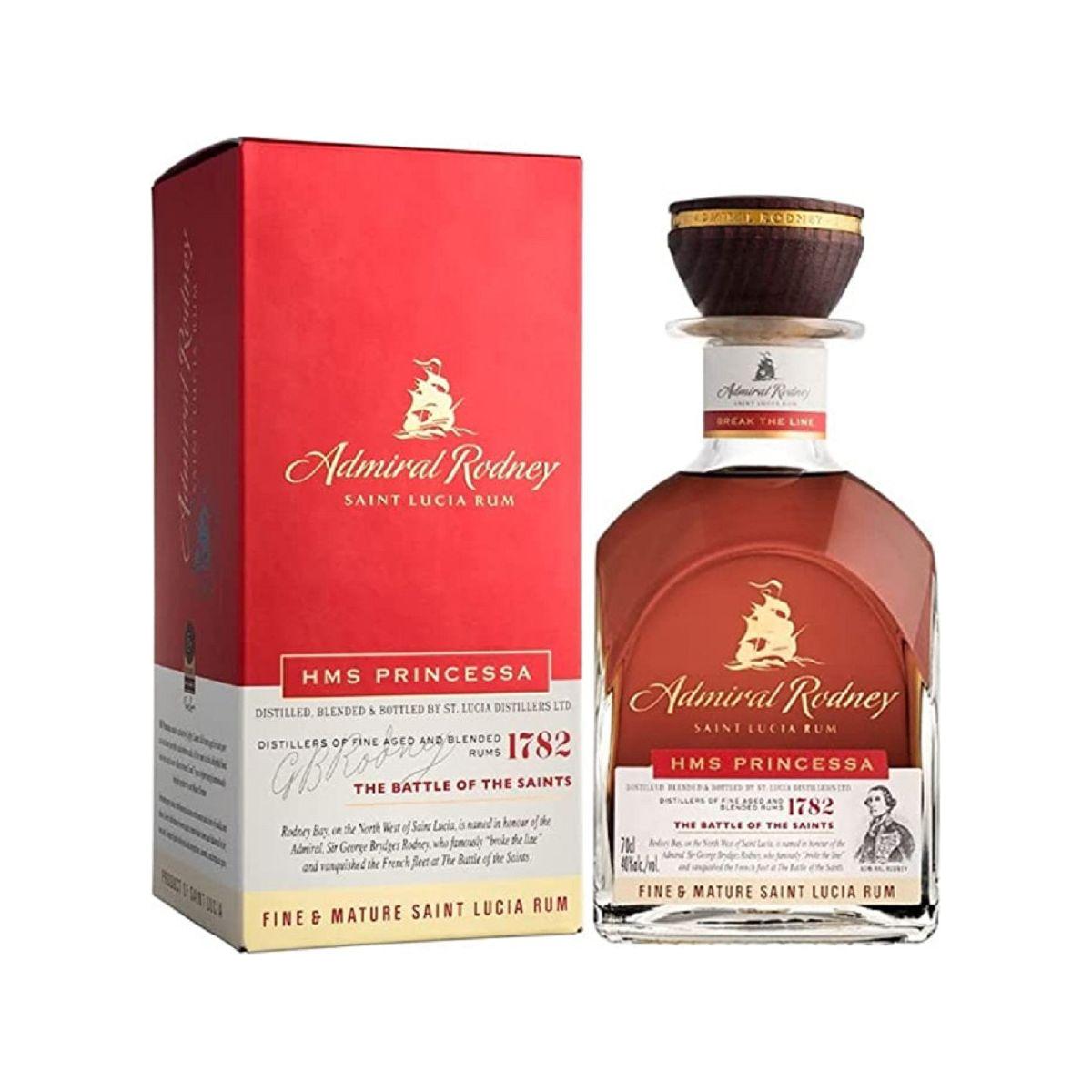 Admiral Rodney HMS Princessa Rum Rum