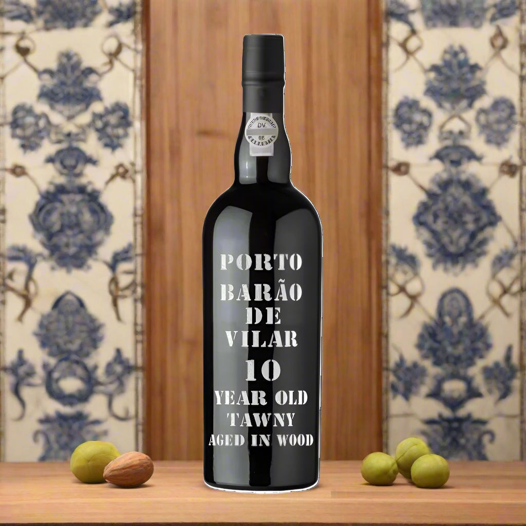 Barao de Vilar, 10yo Tawny Port, Hand Painted Wine