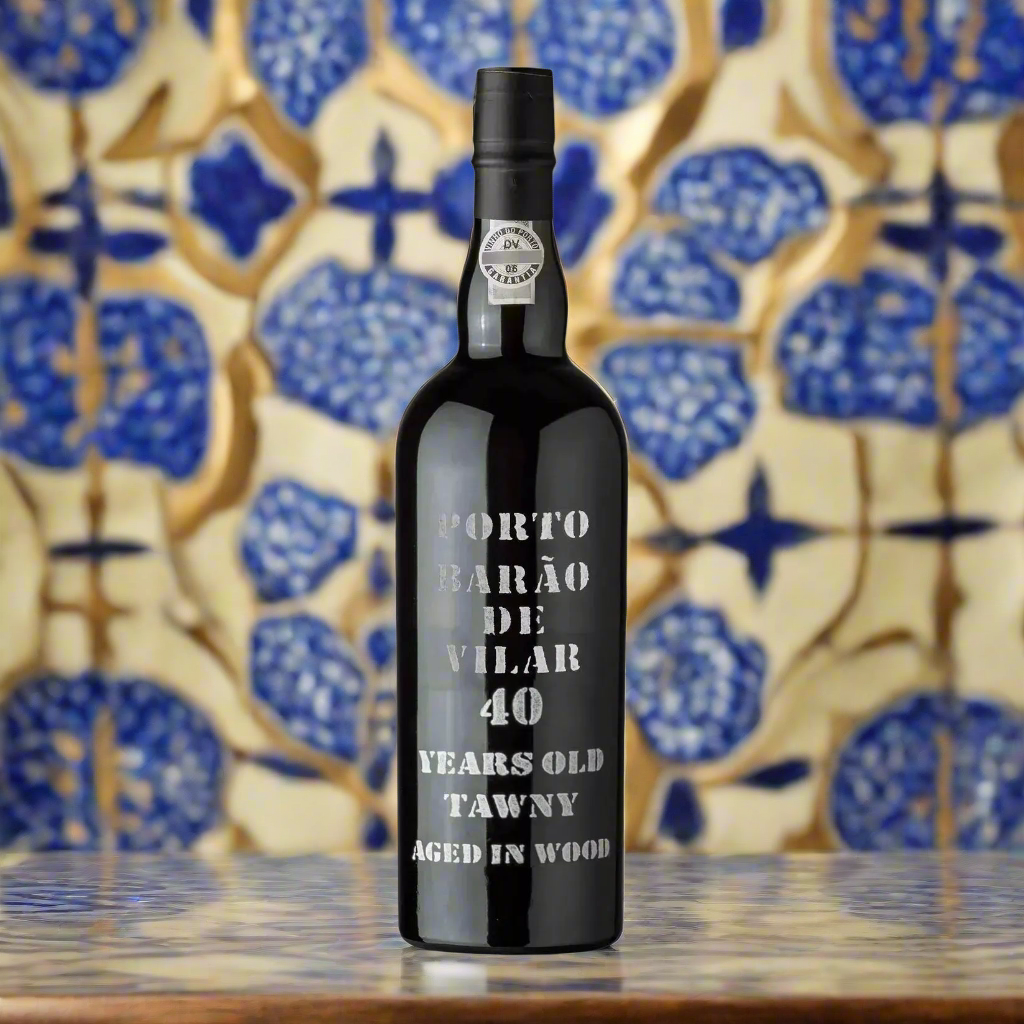 Barao de Vilar, 40yo Tawny Port, Hand Painted Wine