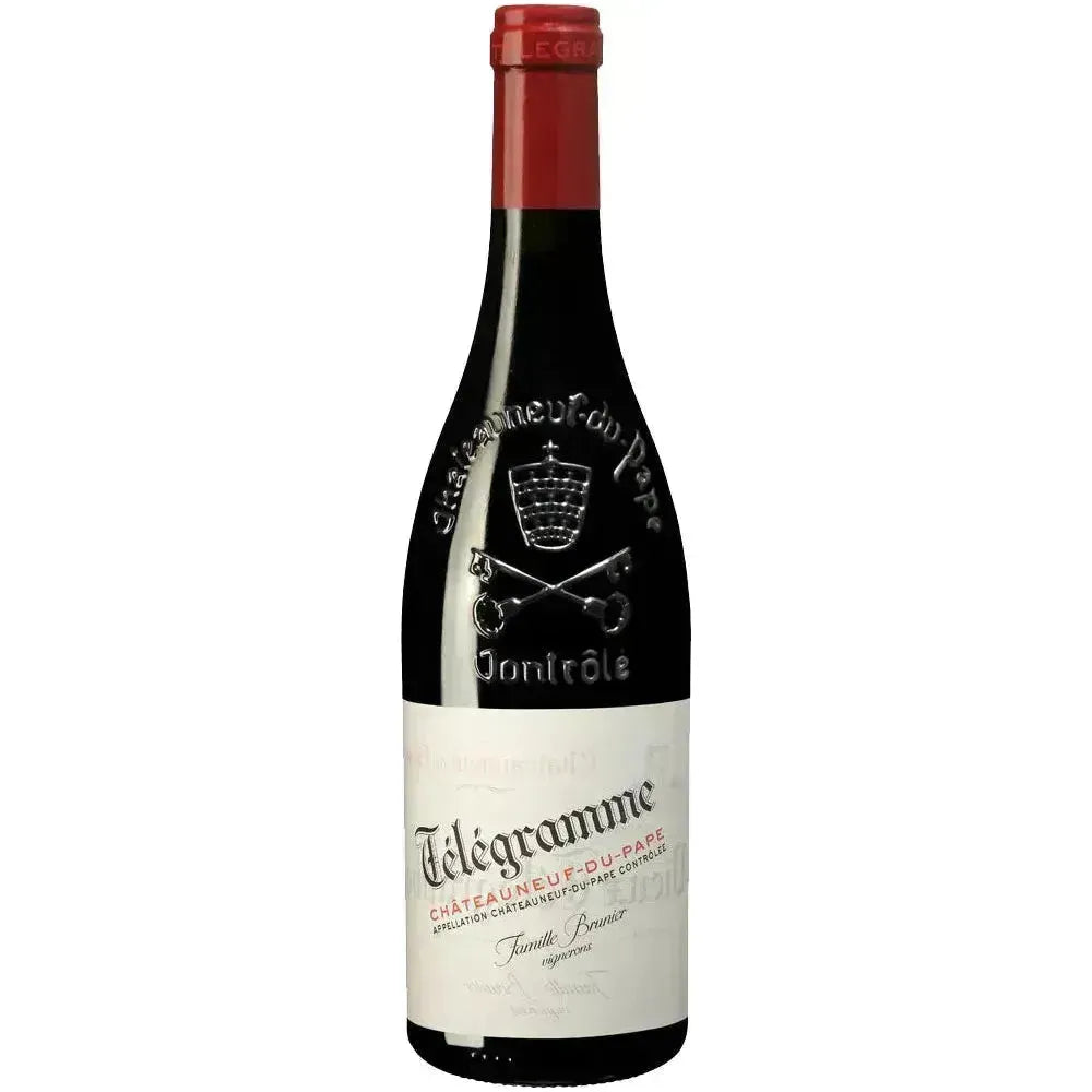 Telegramme Chateauneuf-du-Pape Famille Brunier – Rhone, France