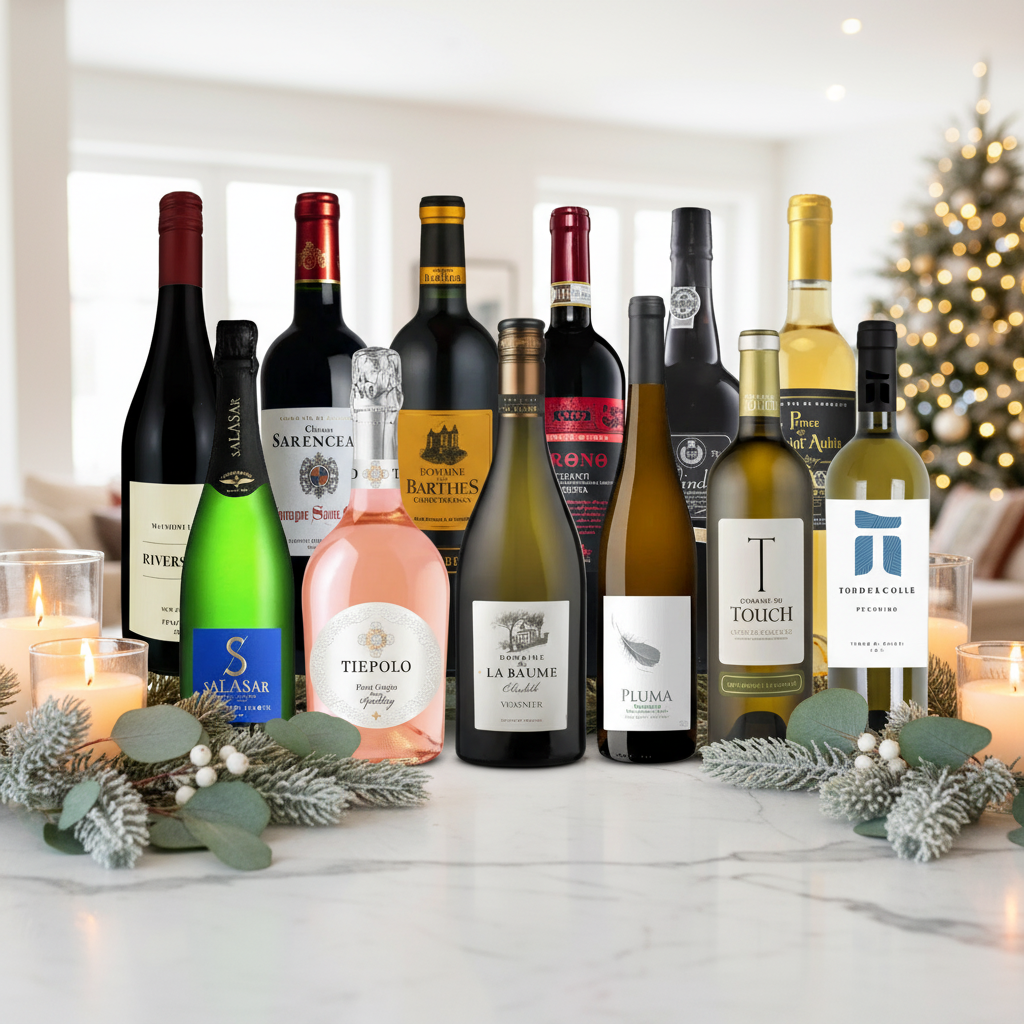 Christmas Wine & Fizz '12 Bottle' Case 🎄🍷🥂
