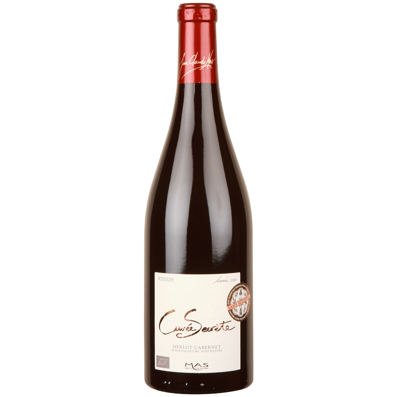 Cuvée Secrète Merlot Cabernet Sauvignon Low Sulphur – France