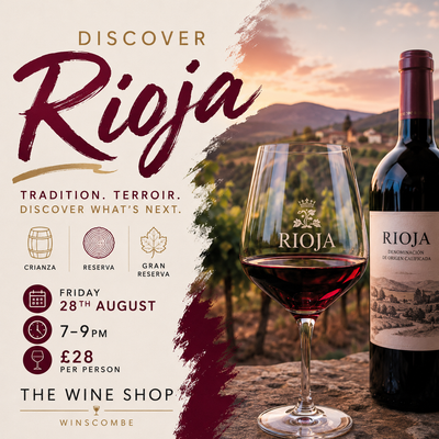 Discover Rioja - Friday 28th August 7-9pm