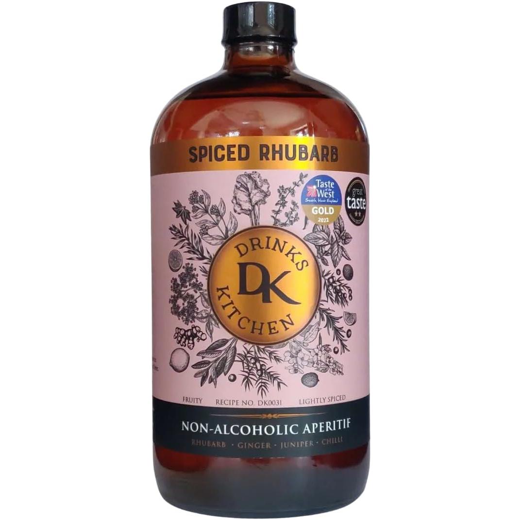 Drinks Kitchen Spiced Rhubarb Non-Alcoholic Aperitif – Somerset, England