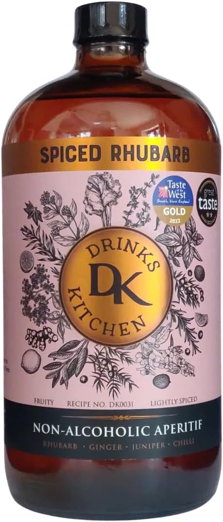 Drinks Kitchen Spiced Rhubarb Non-Alcoholic Aperitif Non-alcoholic