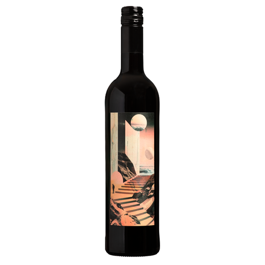 Escapada Vinho Tinto Wine bottle with a decorative label on a white background
