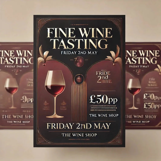 Fine Wine Tasting - Friday 2nd May 7-9 pm