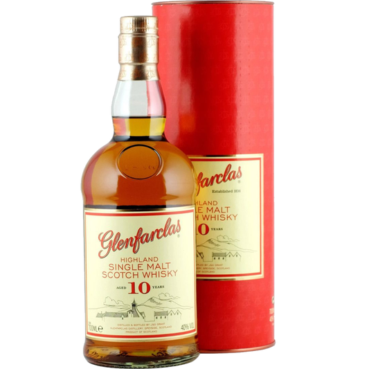 Glenfarclas Highland Single Malt Scotch 10 Year Old Whisky