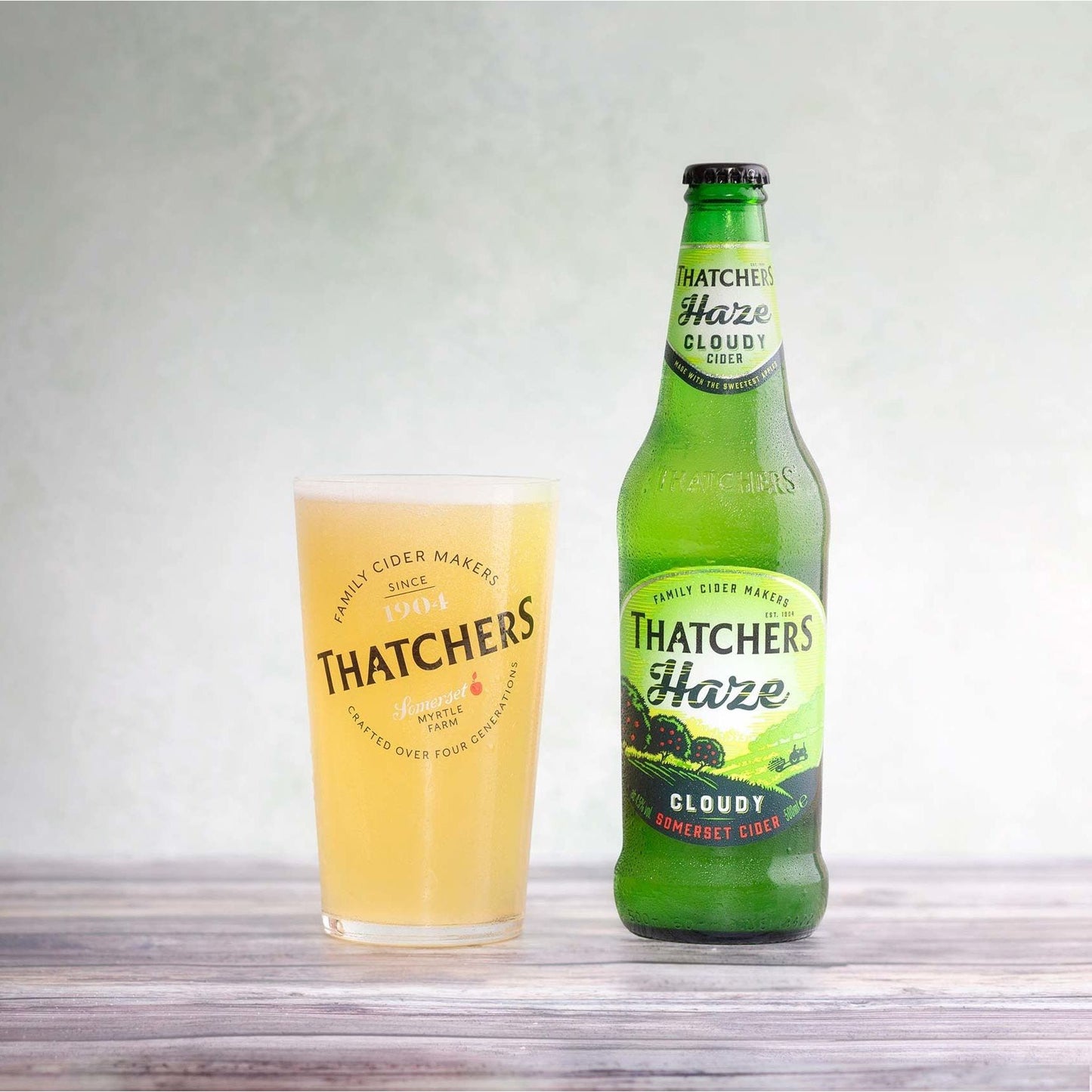 Thatchers Haze Cider