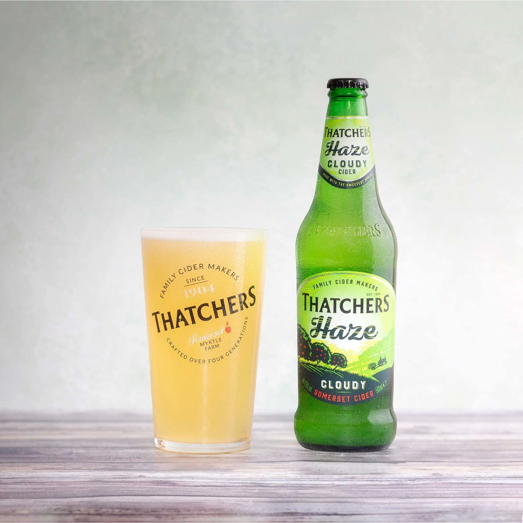 Thatchers Haze Cider