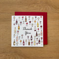 Wine Thank You Card